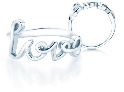 Ring Love Clean in Silber